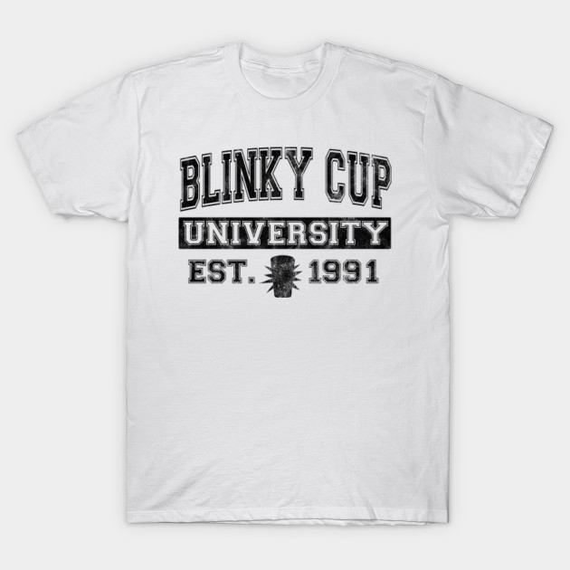 Blinky U - Black Logo T-Shirt-TOZ